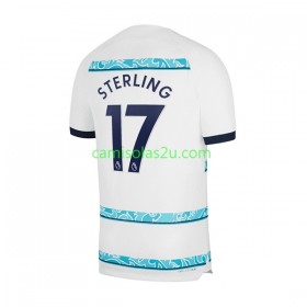 Camisolas de futebol Chelsea Sterling 17 Equipamento Alternativa 2022/23 Manga Curta